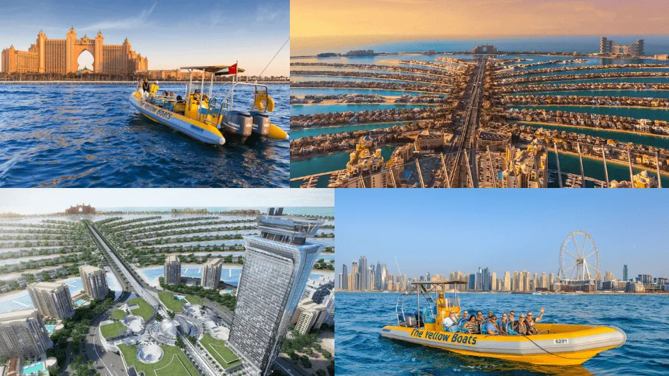 99 Minutes Premium Boat Tour + FREE View at the Palm &#8211; Combo - Image 1
